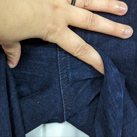 Gloria Vanderbilt Amanda Dark Wash Straight Leg Jeans Sz 12 - Picture 8 of 12